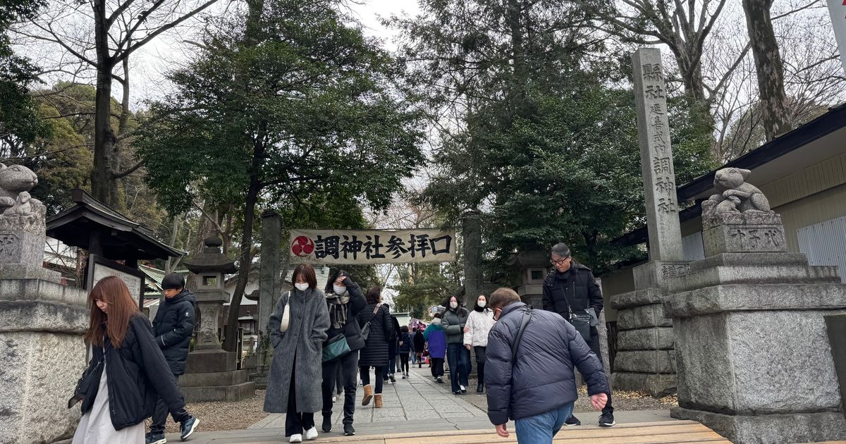 水彩画　　F3   埼玉調神社 水彩画「走水神社」